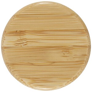 Ziggs 650 ml recycled plastic water bottle, transparent blue