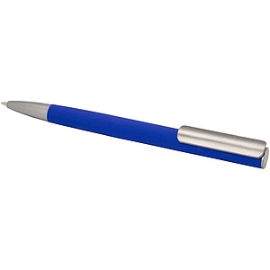 Ziguur recycled aluminium ballpoint pen (blue ink), blue