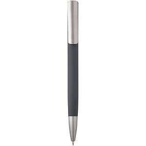 Ziguur recycled aluminium ballpoint pen (blue ink), storm grey