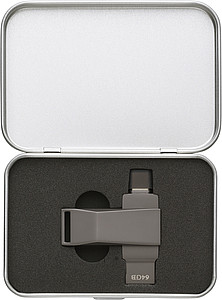 Zinc alloy USB stick Dorian