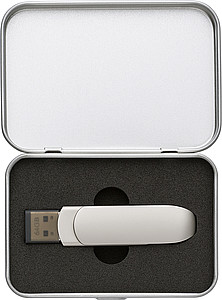 Zinc alloy USB stick Harlow