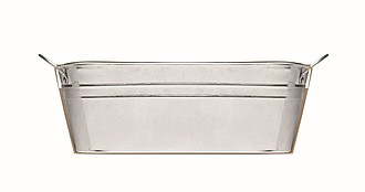 Zinc tub with 3 herbs seeds