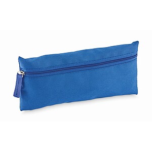 Zippered pencil case, royal blue