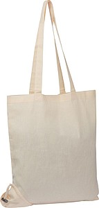 Bavlněná nákupní taška složitelná do kapsičky - taška s vlastním potiskem