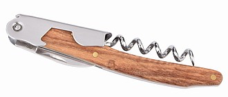 Číšnický nůž OPULENT, hnědý - reklamní předměty