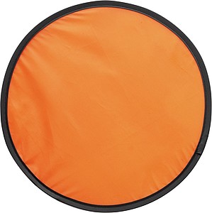 JESTŘÁB Ohebný létající talíř v pouzdře, oranžový - reklamní předměty