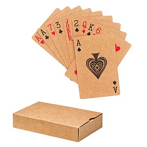 JOKER Hrací karty z recyklovaného papíru - ekologické reklamní předměty