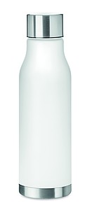 Láhev na pití z RPET, 600ml, bílá - reklamní předměty