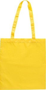 Nákupní taška z RPET polyesteru, žlutá - taška s vlastním potiskem