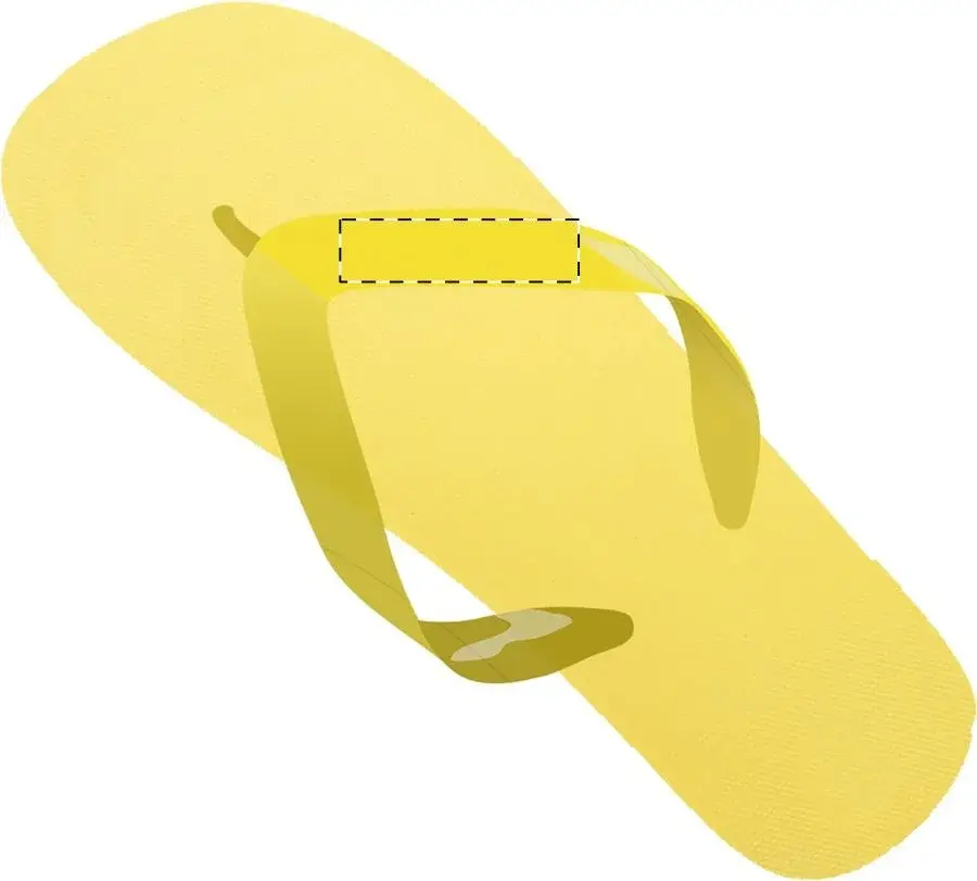 Print position: Right flip-flop - right strap
