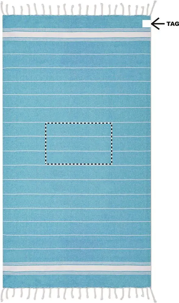 Print position: Towel - centre - back