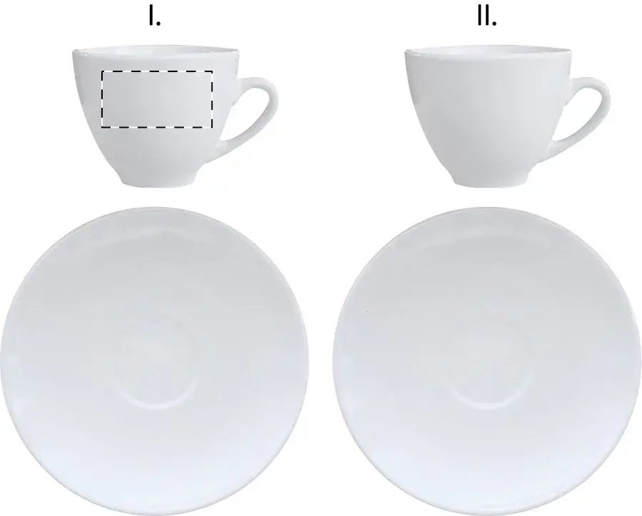 Print position: Cup 1 - for right-handed use