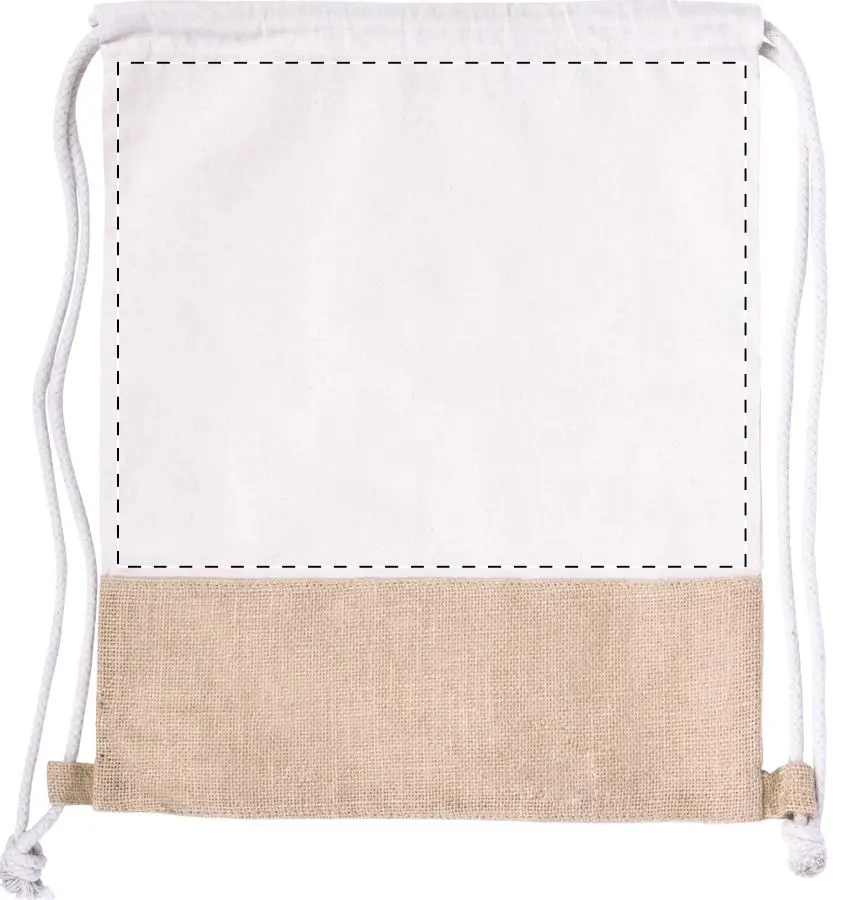 Print position: front – white section