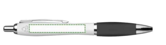 Print position: Beside the clip, for left-handed use
