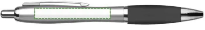 Print position: Beside the clip, for left-handed use