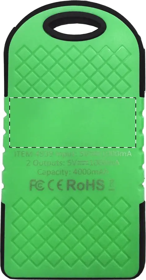 Print position: Back