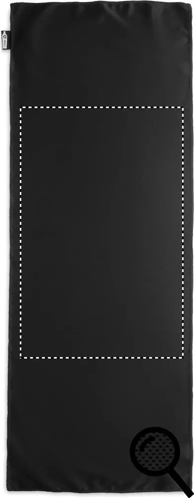 Print position: Towel - front - textured section