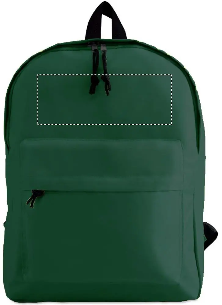 Print position: front above the pocket