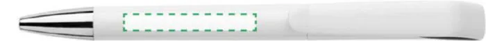 Print position: In line with the clip