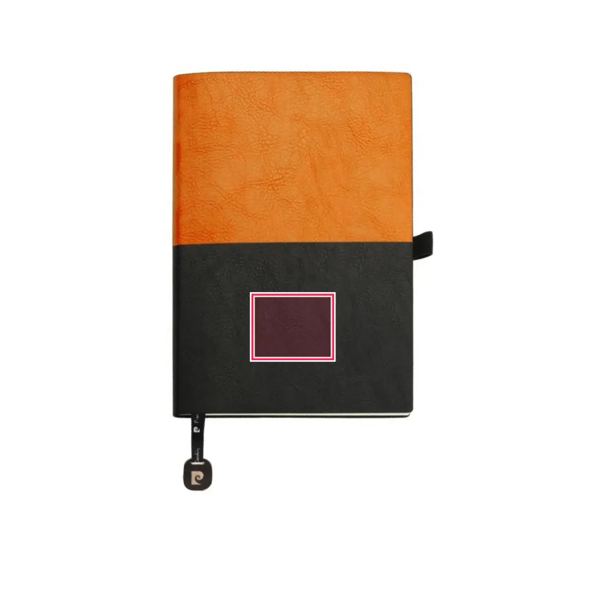 Print location: REPORTER notepad orange dotted A5 - Notebook cover