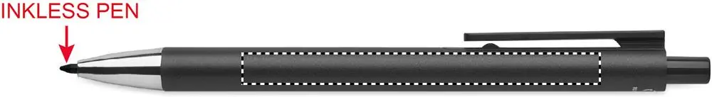 Print position: Body - for right-handed users - inkless section