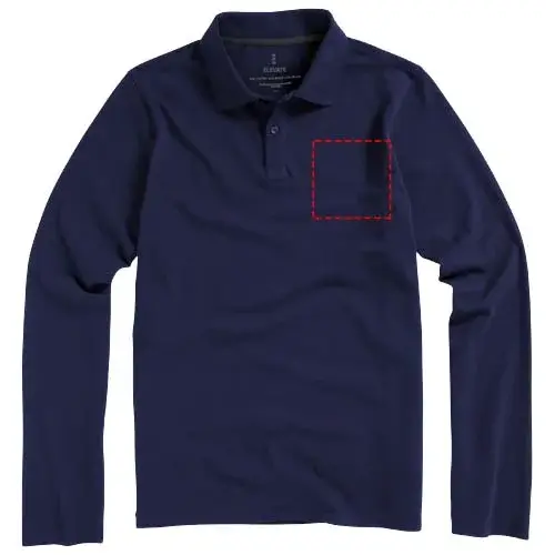 Print position: left chest
