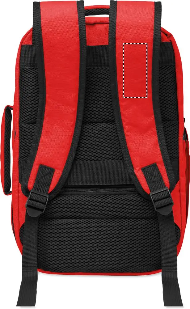 Print position: left shoulder strap