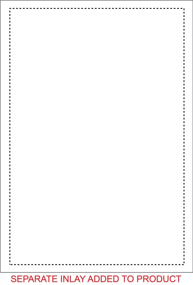 Print position: Additional area - insert area