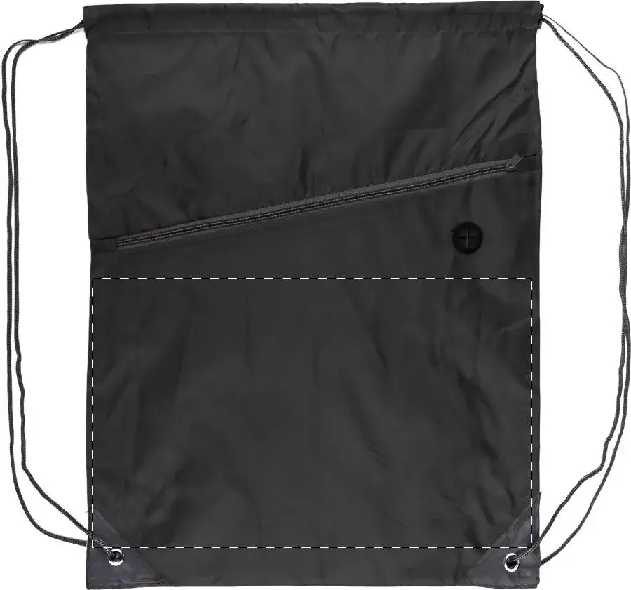 Print position: Front - below the zip