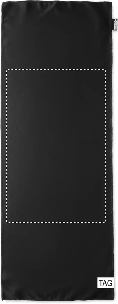 Print position: Towel - back - smooth section