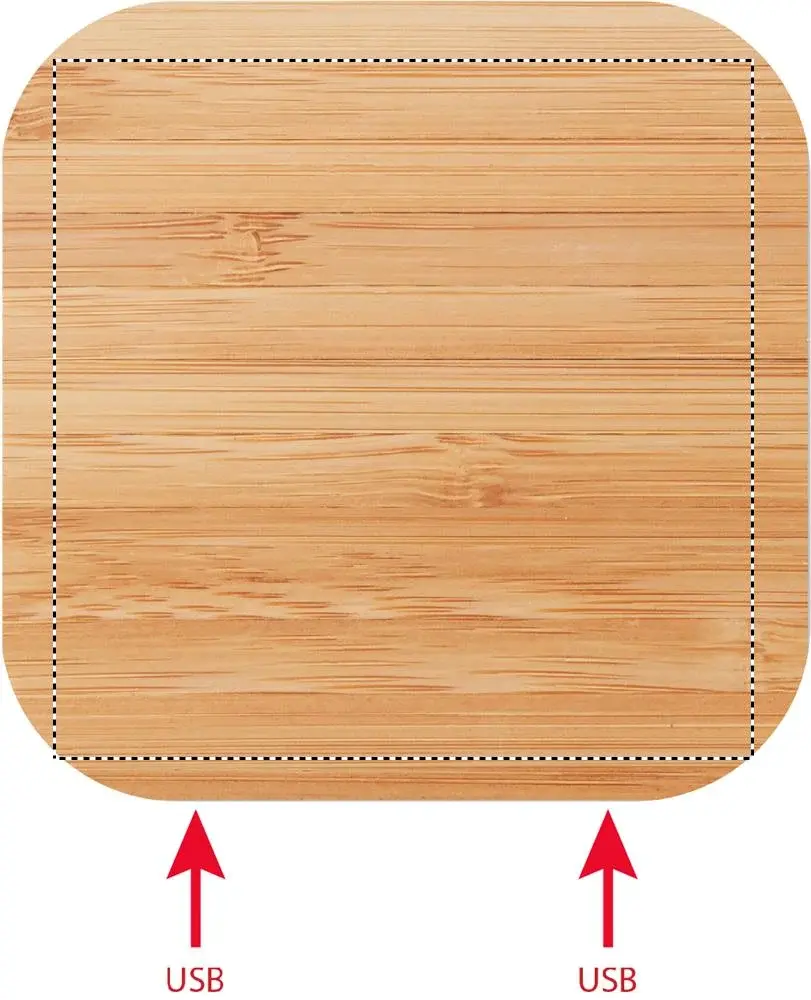 Print position: Charger - area for pad printing