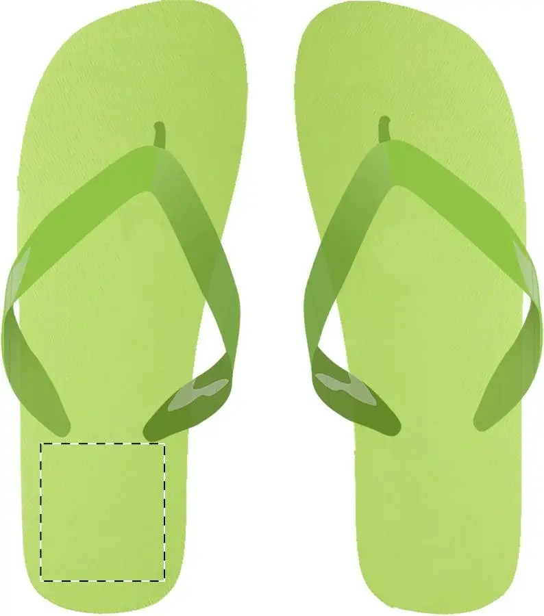 Print position: Left sole - under the heel