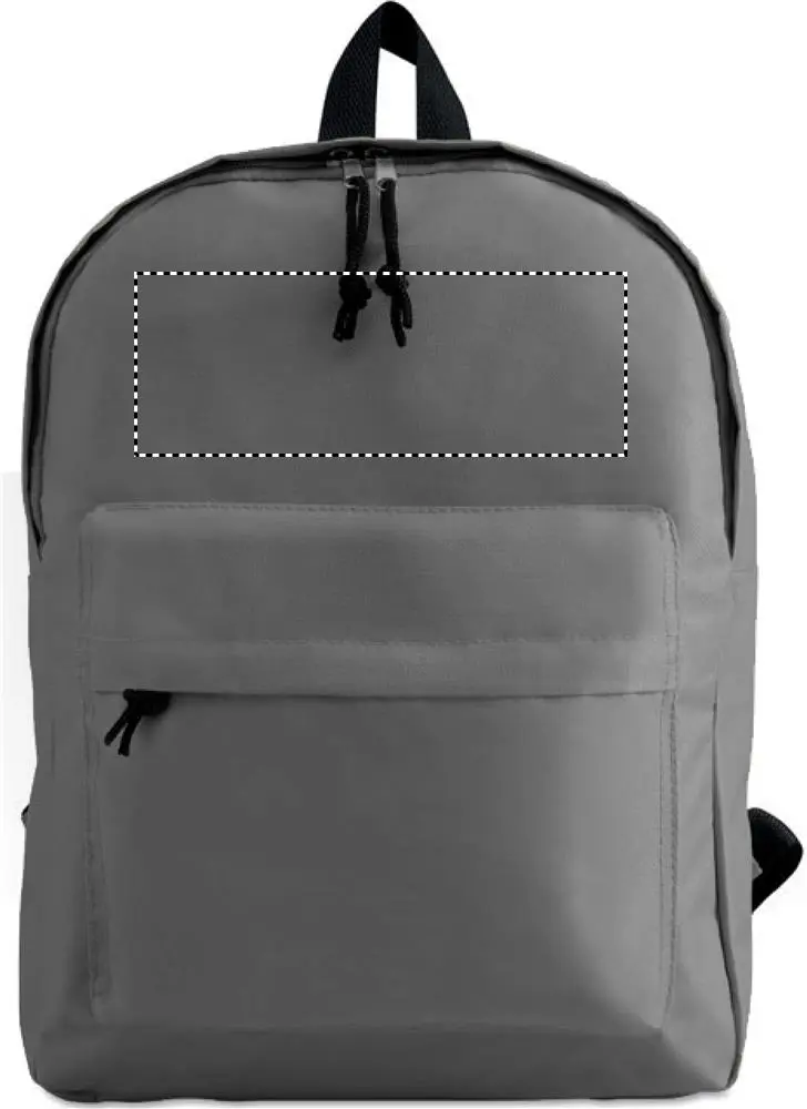 Print position: front above the pocket