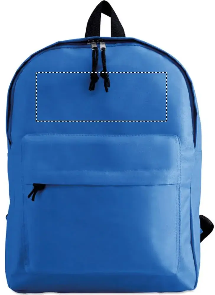 Print position: front above the pocket