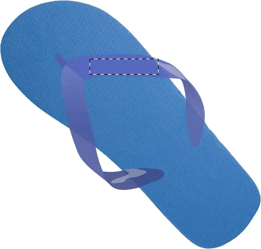 Print position: Right flip-flop - right strap