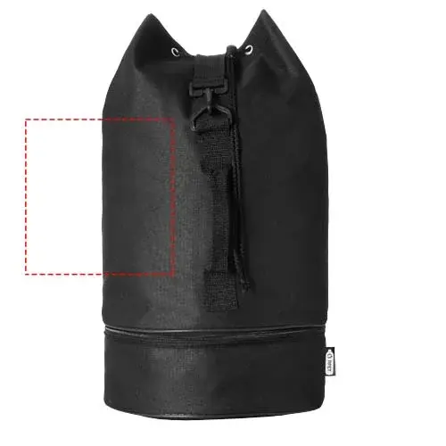 Print position: to the left of the handle