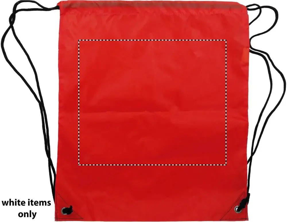 Print position: back – white section