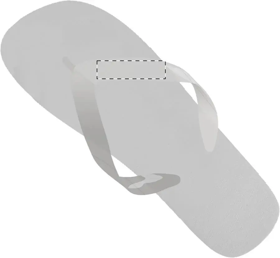 Print position: Right flip-flop - right strap