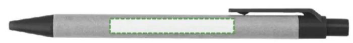 Print position: Beside the clip, for right-handed use