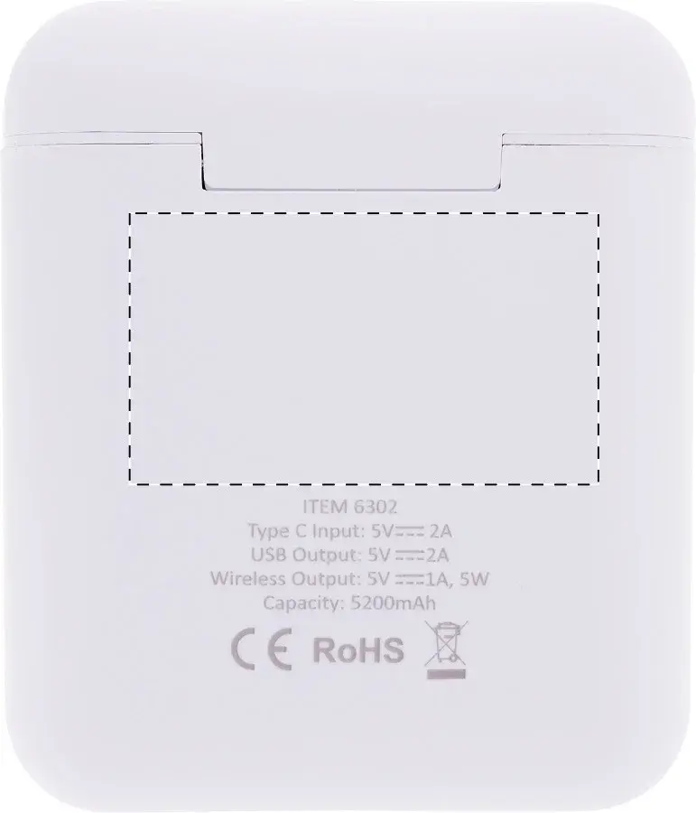 Print position: Back