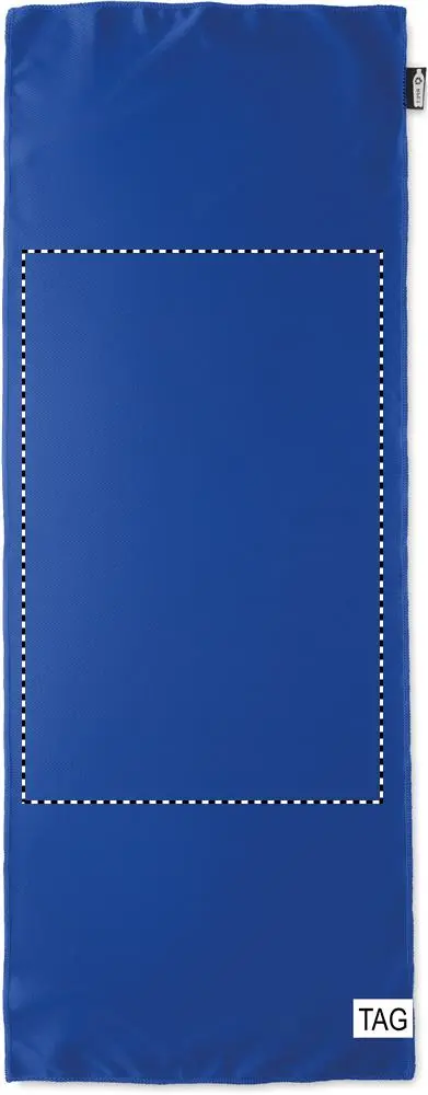 Print position: Towel - back - smooth section