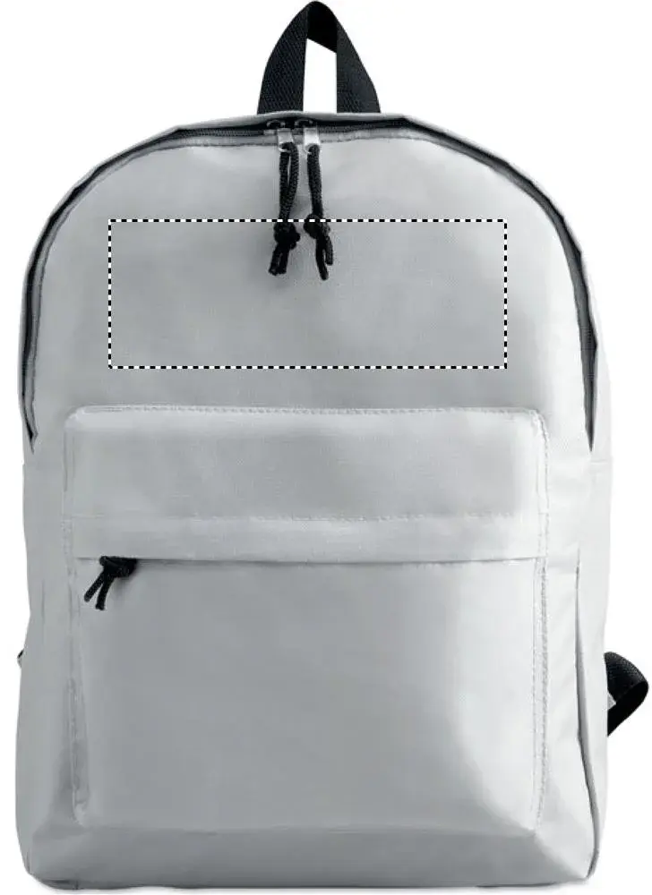 Print position: front above the pocket