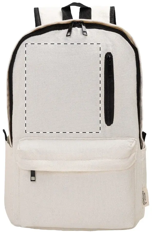 Print position: above the pocket