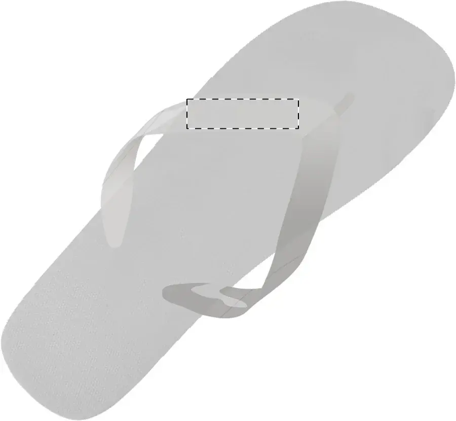 Print position: Left flip-flop - left strap