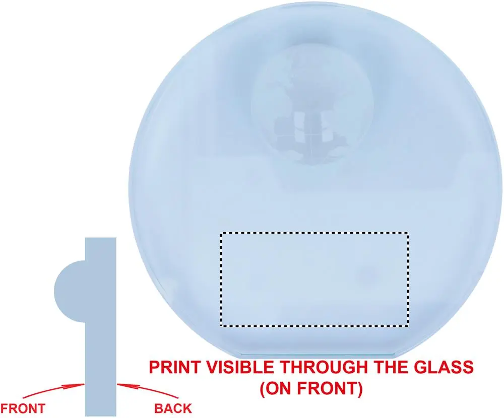 Print position: Back - glass