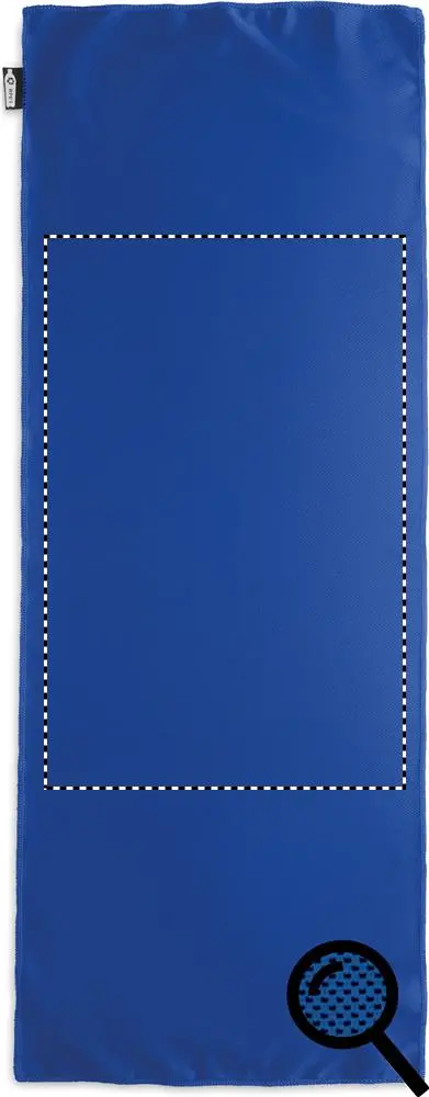 Print position: Towel - front - textured section