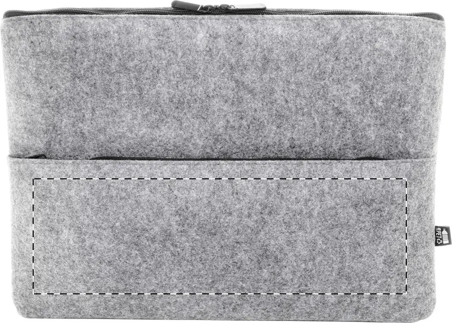 Print position: Front - below the zip