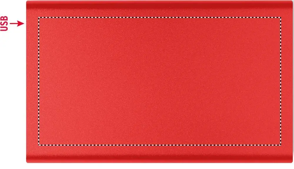 Print position: lower section - area for digital printing