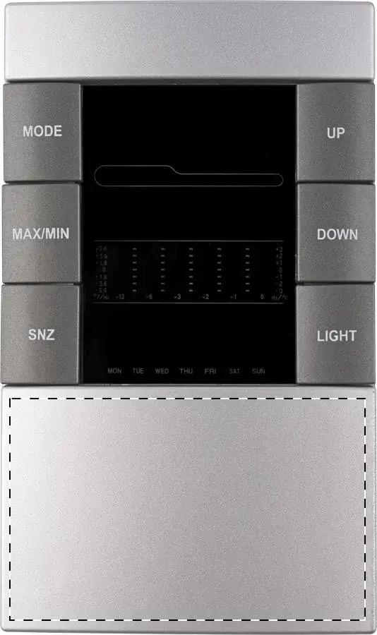 Print position: Below the display