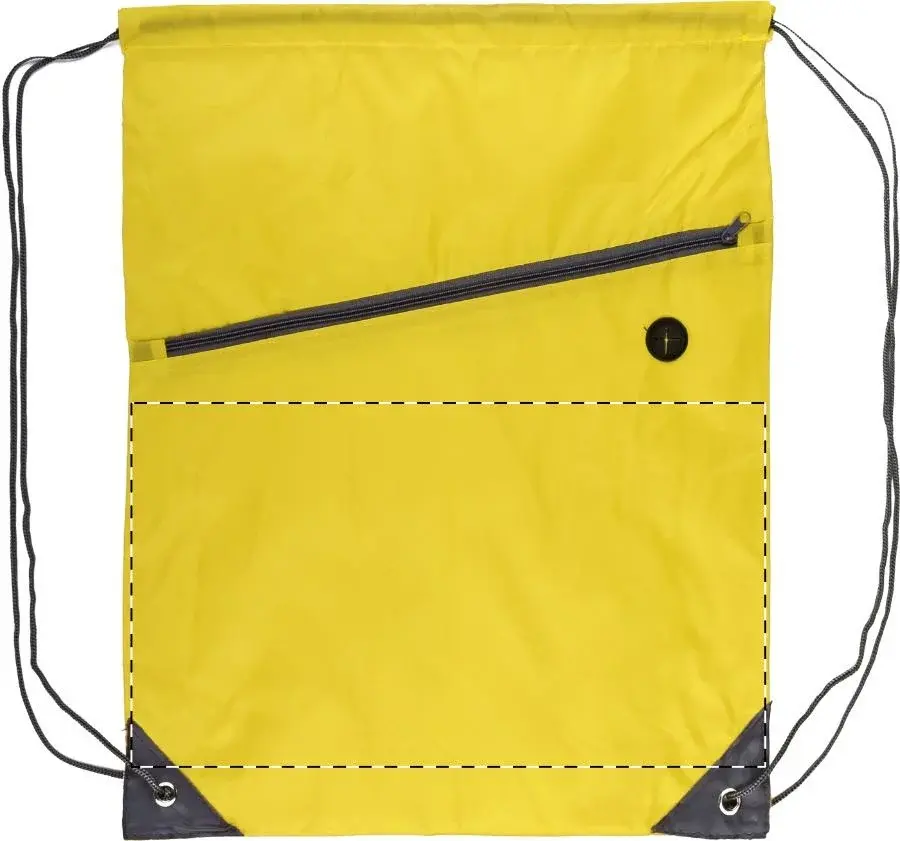 Print position: Front - below the zip